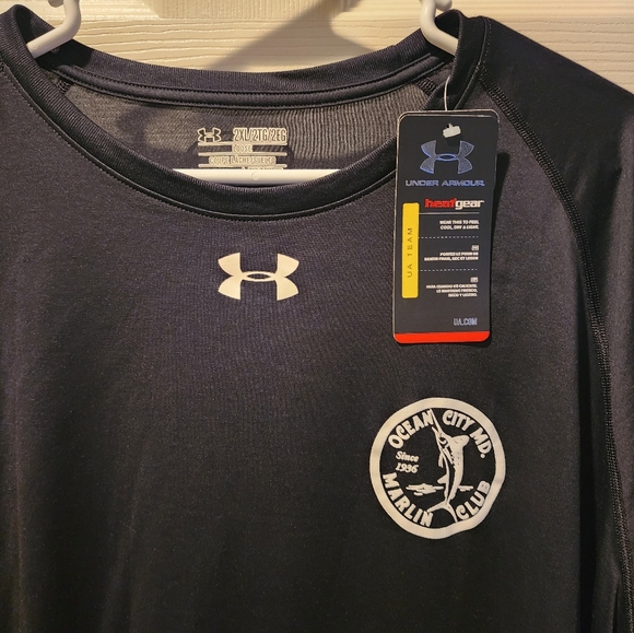 NWT Ocean City Marlin Club Under Armour T-shirt XXL - Picture 4 of 5